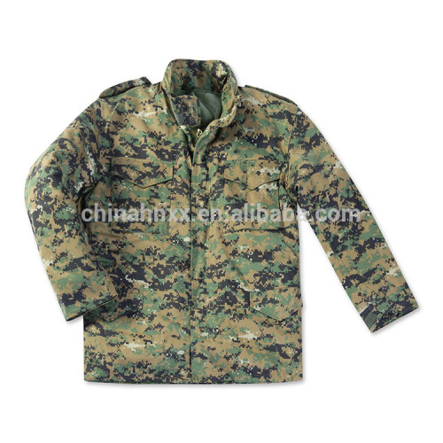 waterproof camouflage military winter jacket