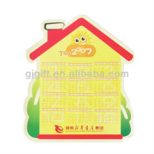 2015 custom paper monthly print calendar fridge magnet