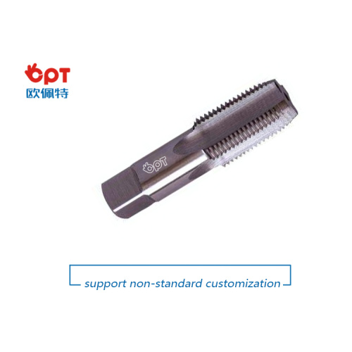 Solid carbide pipe thread tap