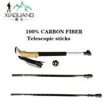 Outdoor Alpenstock Trekking Pole telescopic pole locking mechanisms