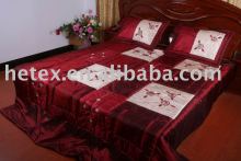 thick hand print fabric cotton quilt