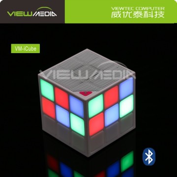 2017 trending products Bluetooth Speaker iCUBE LED Bluetooth Speaker VM-iCube speaker bluetooth
