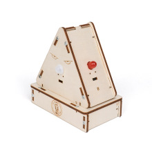DIY Wooden STEM Puzzle: Motion Detection Sensor Toy for Teenage Engineering & Educational Play