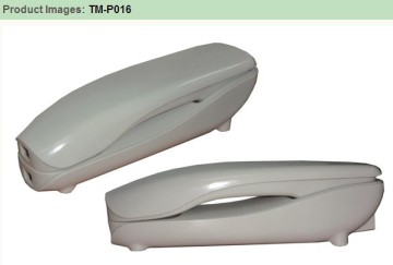 Handset volume control trimline phone