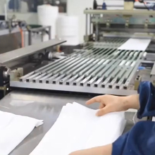 Medical Gauze Lap Sponge Folding Compress Machine