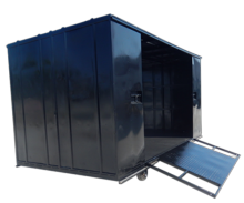 Material Handling Box Type Flatbed Truck