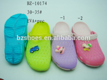 2015 (BZ-10174,-1-2) Newest Fashion Kid pvc Clogs sandal