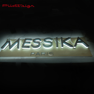 Popular Custom advertising Led back light sign