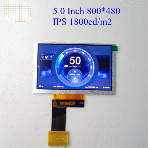 5.0 inç 480 * 800 IPS TFT Ekran