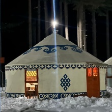 Luxury Glamping: 6m Safari Tent & Traditional Yurts in Mongolia