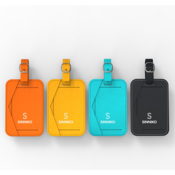 Custom Luggage Tags - China Supplier Pu Leather Airline Baggage Luggage Tags