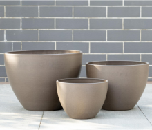 Egg Shaped Round Hanging Flower Pot