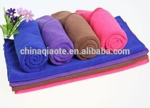 Solid Color Plain Microfiber Towels