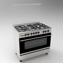 Stainless Steel Freestanding Electric and Gas Cooking Range for Sale