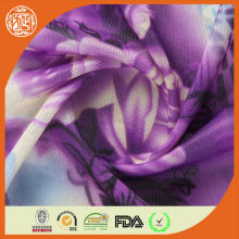 hot selling new fashion clothe fabric polyester clear mesh fabric