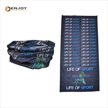 QuickDry Multifunction Seamless Tube Buff Headwear Headscarf