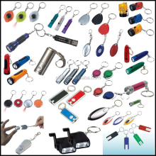 Top Quality Custom Metal Keychains & Affordable PVC Keychains with Flashlight