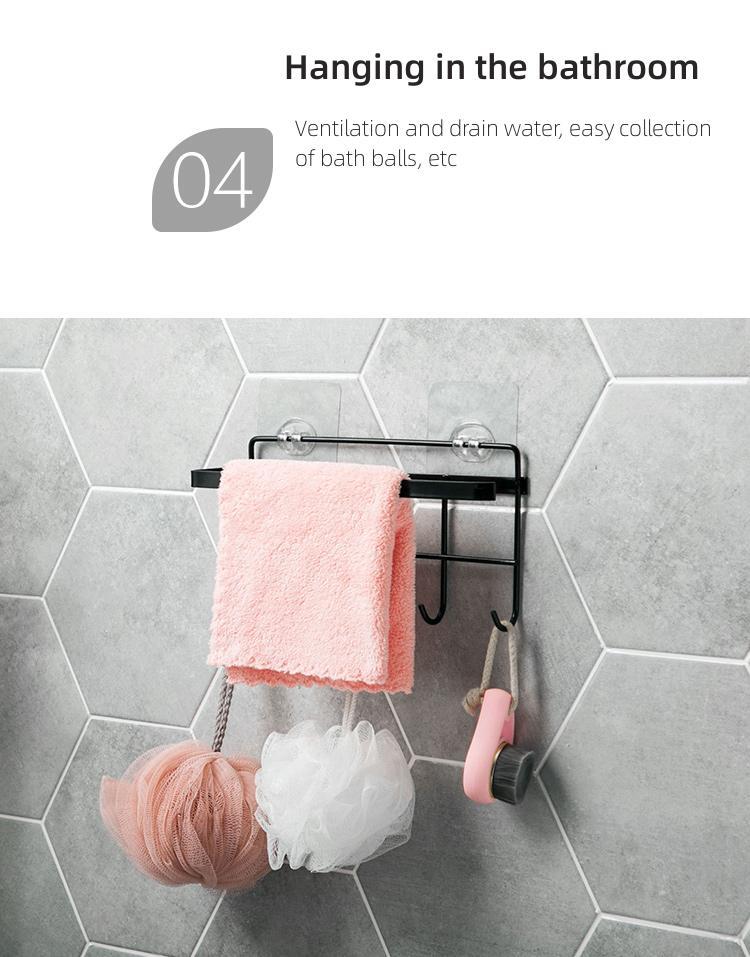 Sorunsuz Demir Havlu ve Rulo Kağıt Rafı Seamless Iron Towel and Roll Paper Rack