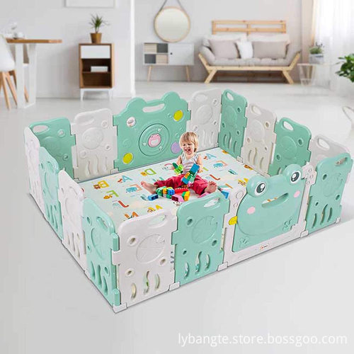 Round Soft Cotton Baby Crawling floor carpet Washable