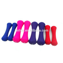 New Design Anerobic Exercise Round Vinyl Dipping Dumbbell