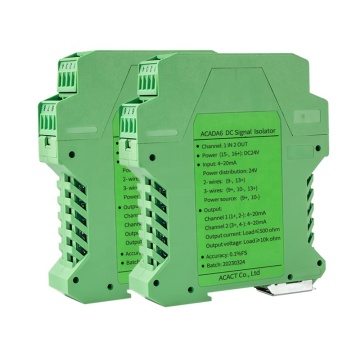 Galvanic Signal Isolator 1 In 4 Out Loop-Powered Signal Isolation Converter