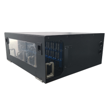 4U 19" High-Density Rack Mount Fiber Optic Patch Panel Enclosures