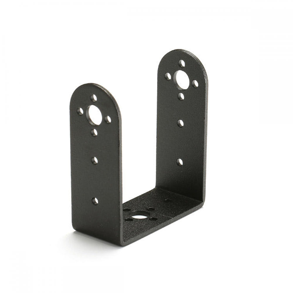 Custom aluminum tv wall mount bracket bottom heavy duty shelf bracket