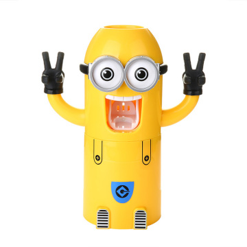 Bathroom Children Gadgets Kids Minions Automatic Toothpaste dispenser