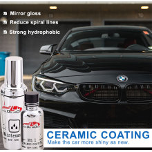 Super-glansige hydrophobyske substanyske keramyske coating