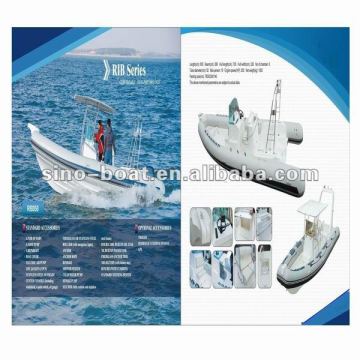 8.5m PVC large rigid inflatable boat with CE(BL850)