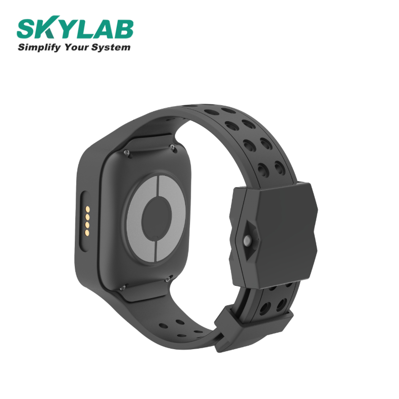 SKYLAB UWB contact tracking Proximity social distance alarm bracelet beacon