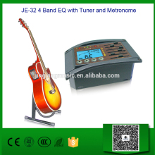 JE-32 4 Band EQ with Tuner and Metronome