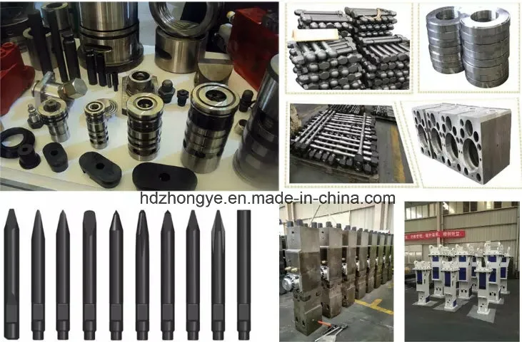 China OEM Manufacturer Soosan Sb100 Hydraulic Breaker Piston Price Excavator Jack Hammer Spare Parts