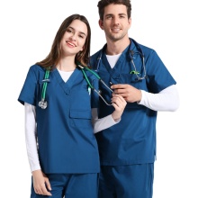 3 Color Scrub Sets for Hospitals - 65% Polyester Medical Uniforms from Professional Factory