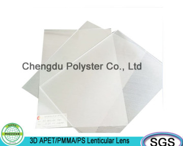 75LPI green lenticular lens sheet for 3D lens film/sheet
