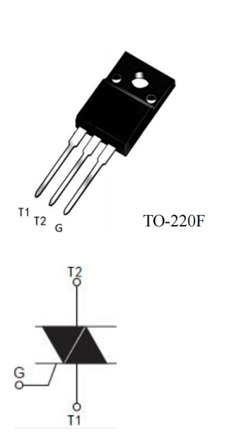 800V BTA204X-800B TO-220F triac have good performance at reliability