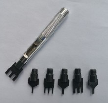Leather Thongs Chisel Set: Hole Punch Tools for DIY Handmade Leather Projects