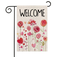 Love-Inspired Vibrant Printed Garden Flag: Make a Statement