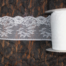 Non-elastic net mesh lace trim 13cm