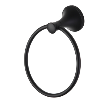 Black Towel Ring Bathroom Accessories Toilet Ring