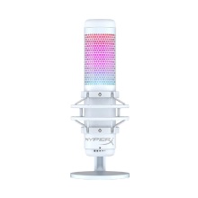 HyperX QuadCast S White RGB USB Condenser Microphone
