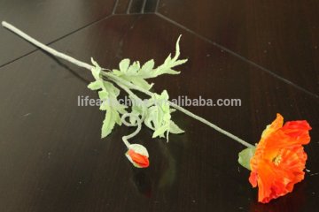 2016 artificial flower -- 72cm silk poppy