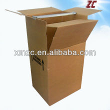 Strong Foldable Corrugated Carton Box , Strong Paper Wardrobe Export Moving Box