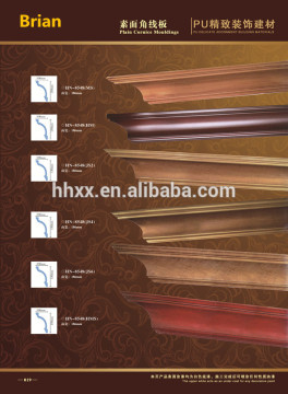 PU Decrative Interior carving cornice moulding
