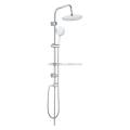 Brass Head Wall Mounted Rain Shower Set