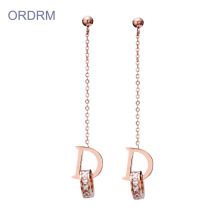 Latest Cubic Zirconia Girls Dangle Earrings