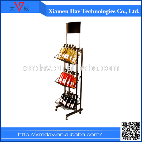 Factory price metal helmet display fixtures , merchandising display stand