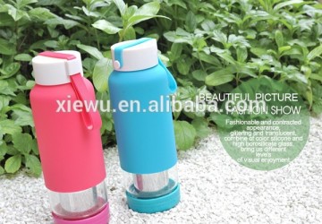 Colorful Decorative Glass Tea Bottle