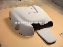 fiberglass engine cover, hand lay-up process