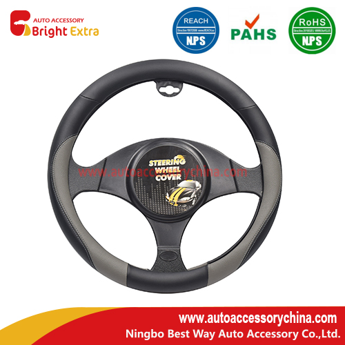 Leather Steering Wheel Cover